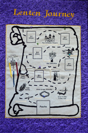 Lenten Journey Map
