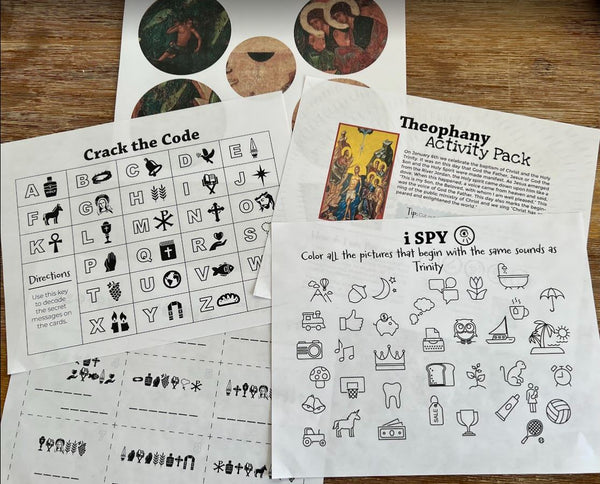 Theophany Activity Pack